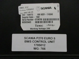 Scania - 1785012/1745949 BWS E57 MODULE imagen 2 miniatura