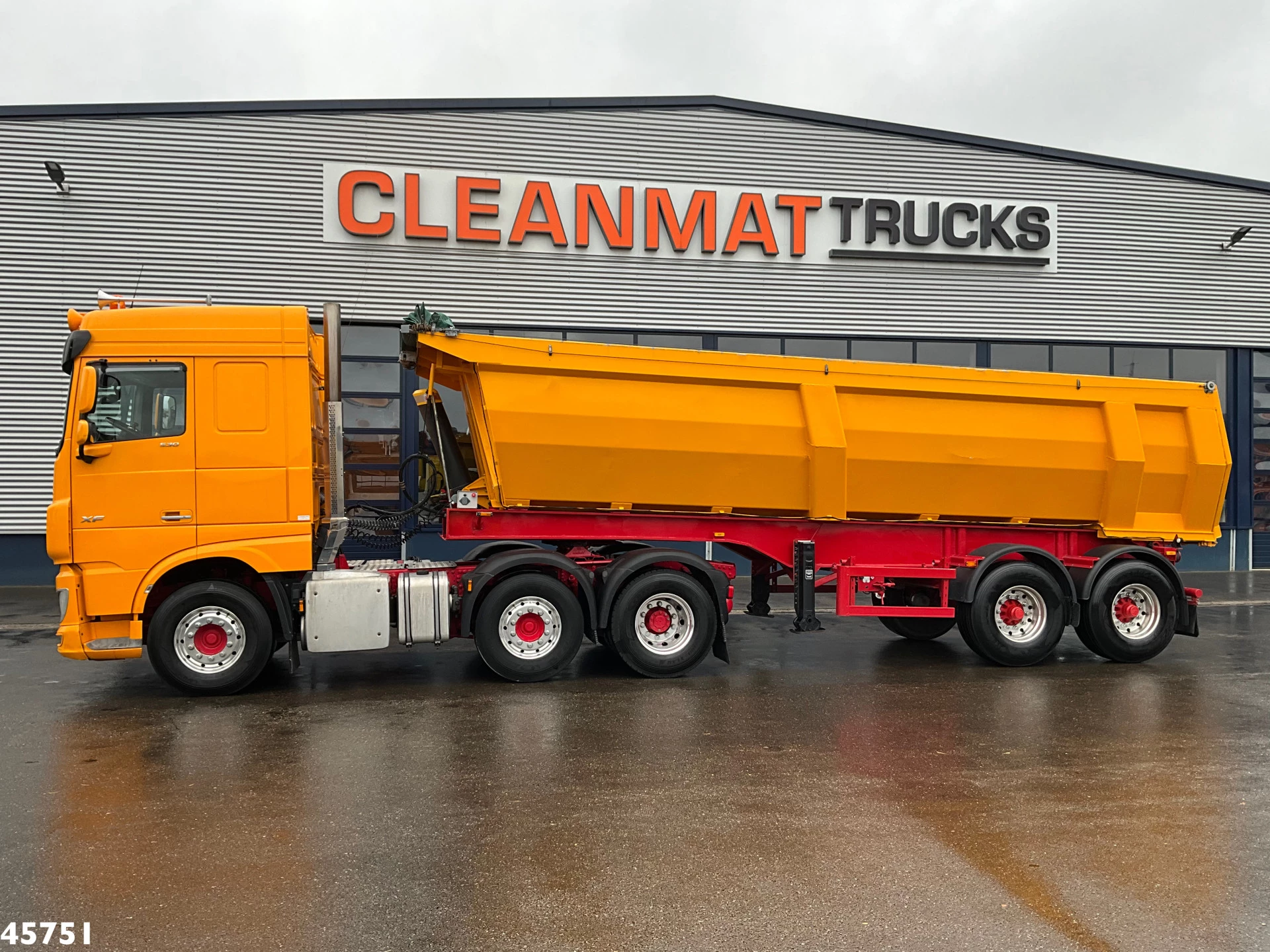 DAF FTG XF 530 6x2 Euro 6 ZF Intarder Kiphydrauliek + OVA 2-assige kipoplegger 32m³ 2021 obrázek 2
