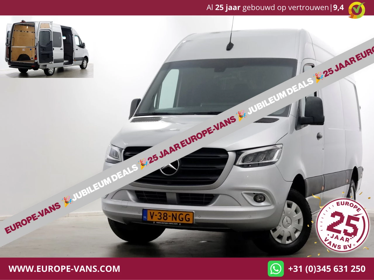 Mercedes-Benz Sprinter 2022 - 317 CDI 170pk RWD 9G Automaat L2H2 LED/Navi/360° Camera 05-2022 obrázek 1