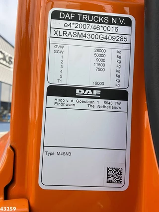 DAF FAN CF 430  VDL 21 Ton haakarmsysteem 2023 - N/A изображение 18