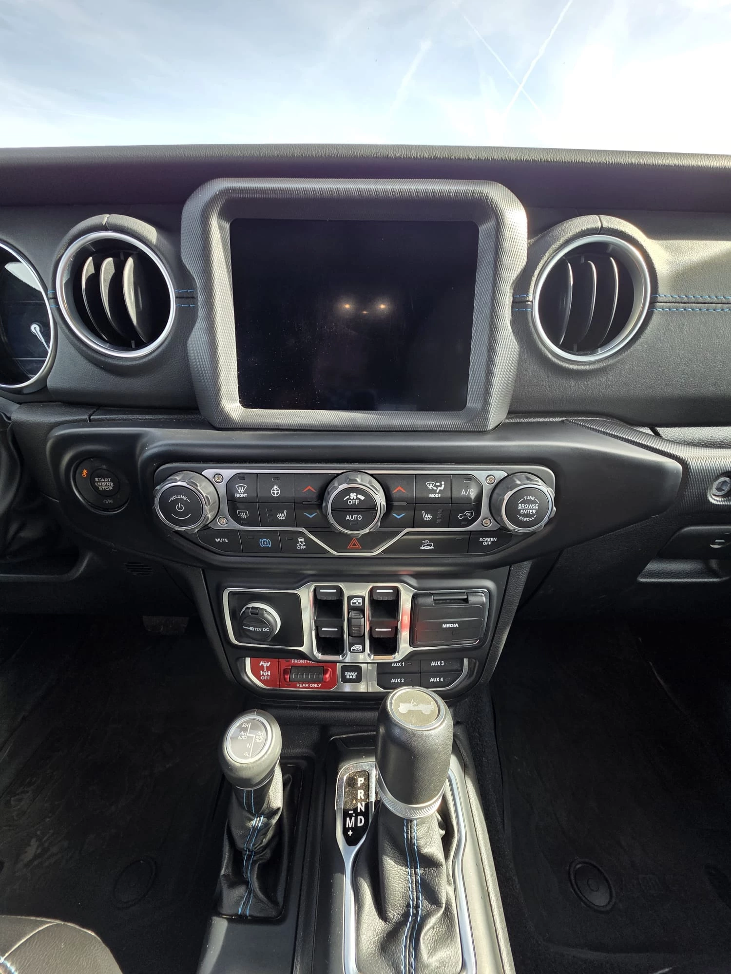 Jeep Wrangler 2022 - 4XE Rubicon - Cabrio/Hardtop - 4x4 - Hybride - 21.836 km - WARN - Alpine afbeelding 17