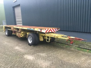 EKW N/A 1980 - 2 As Vrachtwagen Aanhangwagen Open - Uitschuifbaar: 4 mtr, LLG-56-Z - 40 km bild 2