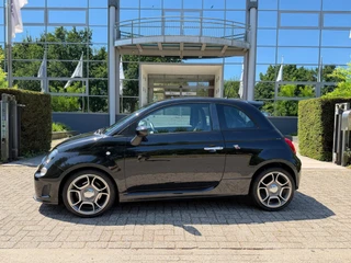 Fiat 500 2014 - 1.4 T-Jet Abarth Elaborabile automaat ,leer ,apk afbeelding 2 miniatuur