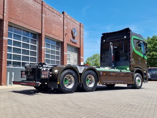 Scania S 2023 - 590S V8 NGS 6x4 - HIAB Multilift 24T - Like new - Retarder - Full air - Leather obrazek 46