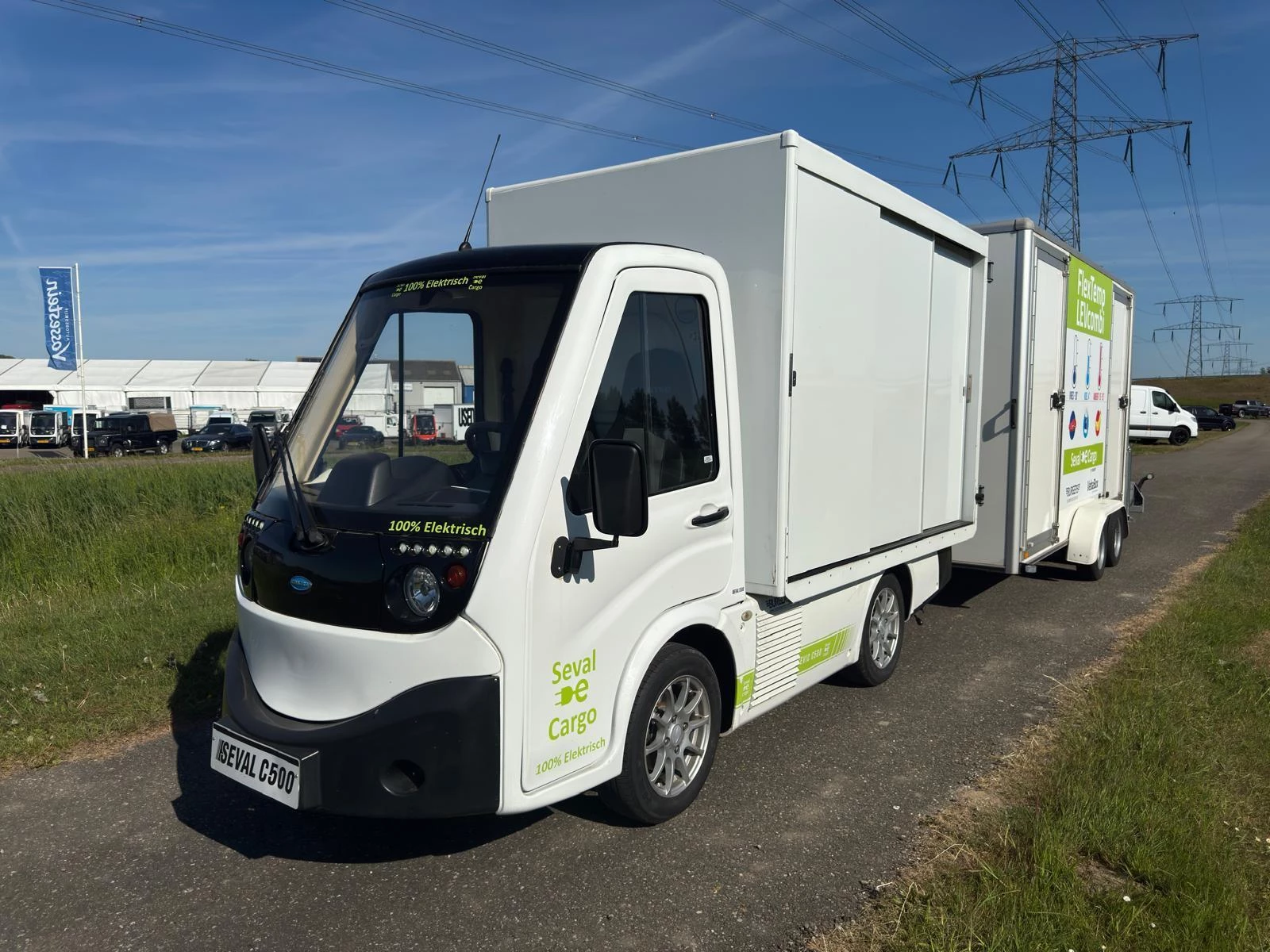 Cenntro C500 2021 - C500 Wiptrailer combi 15m3 1500 kg imagen 5