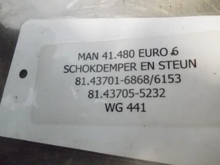 MAN - 8X4 81.43701-6868/81.43701-6153/81.43705-5232 SCHOKDEMPER EN STEUN EURO 6 afbeelding 3 miniatuur