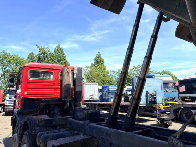 MAN 35 1997 - .403DF 8x4 MEILLER KIPPER (EURO2 / ZF16 MANUAL GEARBOX / FULL STEEL SUSPENSION / 13.000 KG. REDUCTION AXLES / ETC.) afbeelding 10