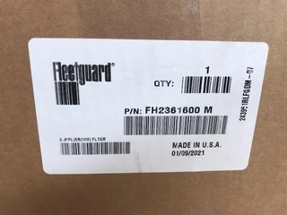 Diverse N/A 2021 - FLEETGUARD DIESEL PRO FH236 WATER SEPERATOR (NEW) image 4