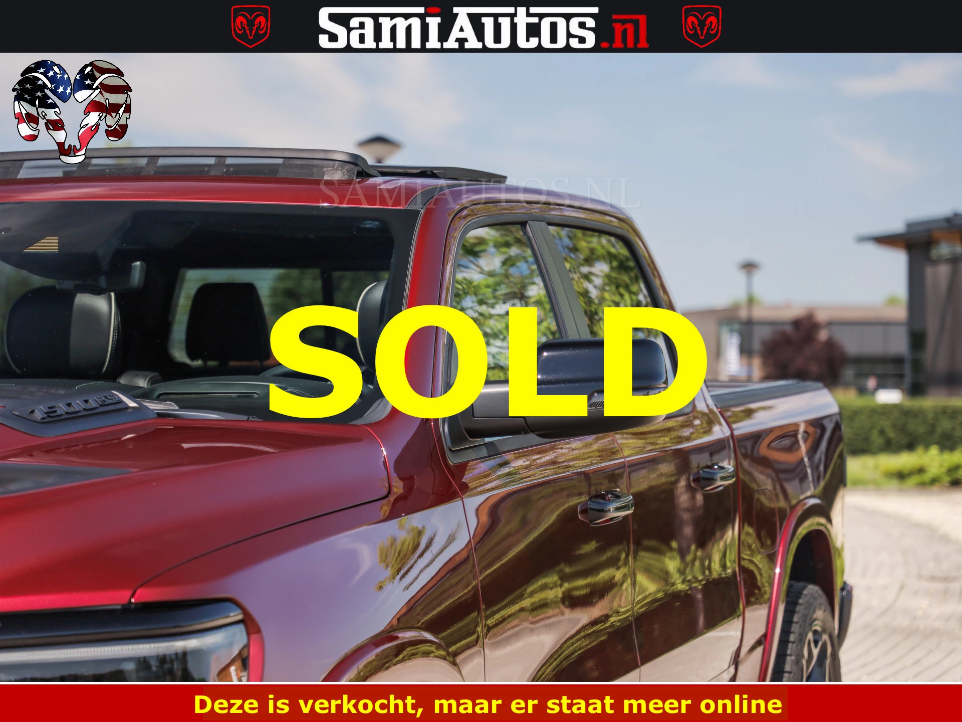 Dodge Ram Pick-Up 2024 - DELMONICO | LIMITED NIGHT 5.7 V8 | BOM VOL | HUD | LUCHTVERING | MEEST LUXE DUBBELE CABINE | 5 PERSOONS | obrázek 72
