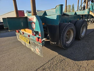 LEONET TB 18 |WOOD TRAILER WITH CRANE| BPW DRUM STEEL SUSPENSION. 1992 - N/A image 25