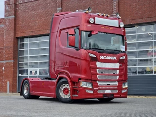 Scania S 2022 - S500 NGS Highline 4x2 - Retarder - Night clima - Full air - Custom interior - Full spoiler - 2 tank immagine 9