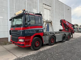 DAF CF 85.460 2011 - 8X2 + YEAR 2016 HMF CRANE 2620-K4 + FLYJIB + WINCH + REMOTE изображение 20
