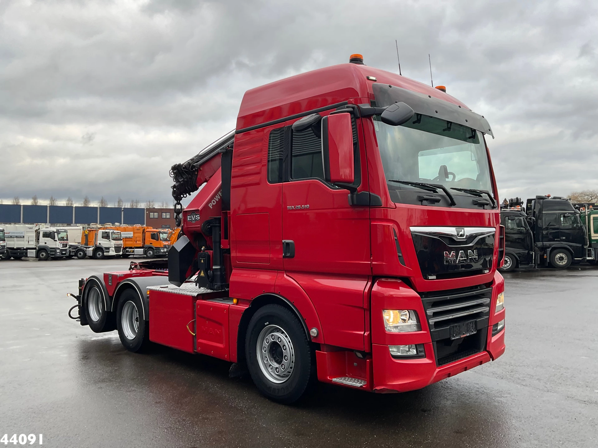 MAN TGX 2020 - 28.510 HMF 50 Tonmeter laadkraan + Fly-Jib Bild 6