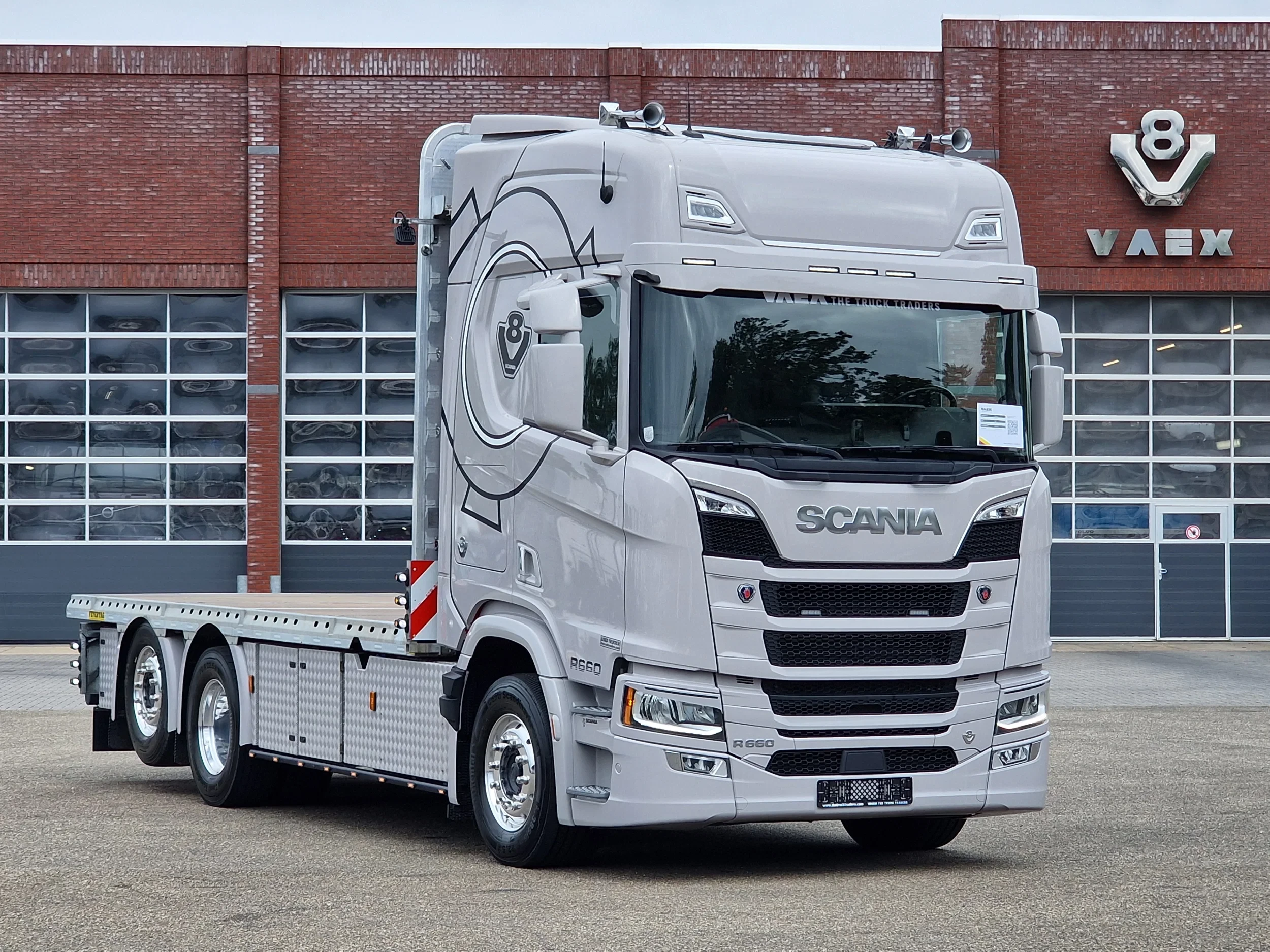 Scania R 2024 - R660 V8 NGS retarder - full air - WB435 - alcoa - steering axle afbeelding 11