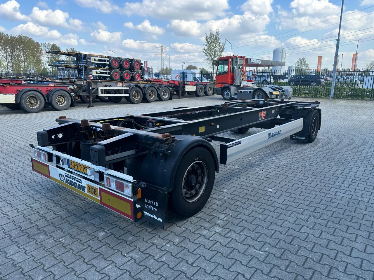 Krone 2019 - AZ18 MAXI 2-assige aanhanger / BPW + schijfremmen / 20FT / 4x beschikbaar obrázek 4