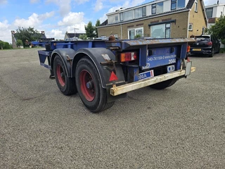 MKF METALLBAU CS 20 -20 FOOT- CONTAINER CHASSIS -HEAVY DUTY- BPW DRUM -STEEL SUSPENSION- GOOD QUALITY. 2007 zdjęcie 3 miniatura