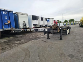 Krone SD | CONTAINER CHASSIS 40 FT 2 X 20 FT |BPW DRUM| APK TUV 22-07-2026. 5 PIECES. 2015 - N/A image 6