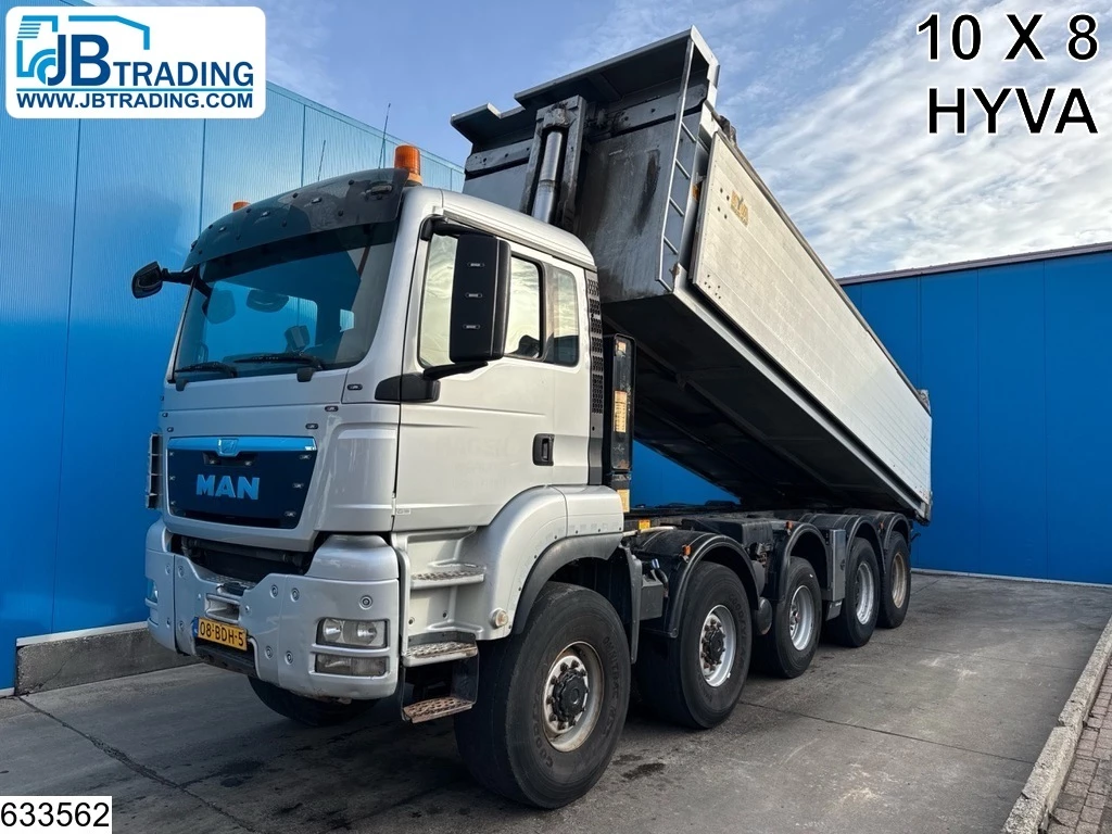 MAN TGS 2013 - 49 440 10x8, EURO 5, Hyva, 24,6 m3 afbeelding 1