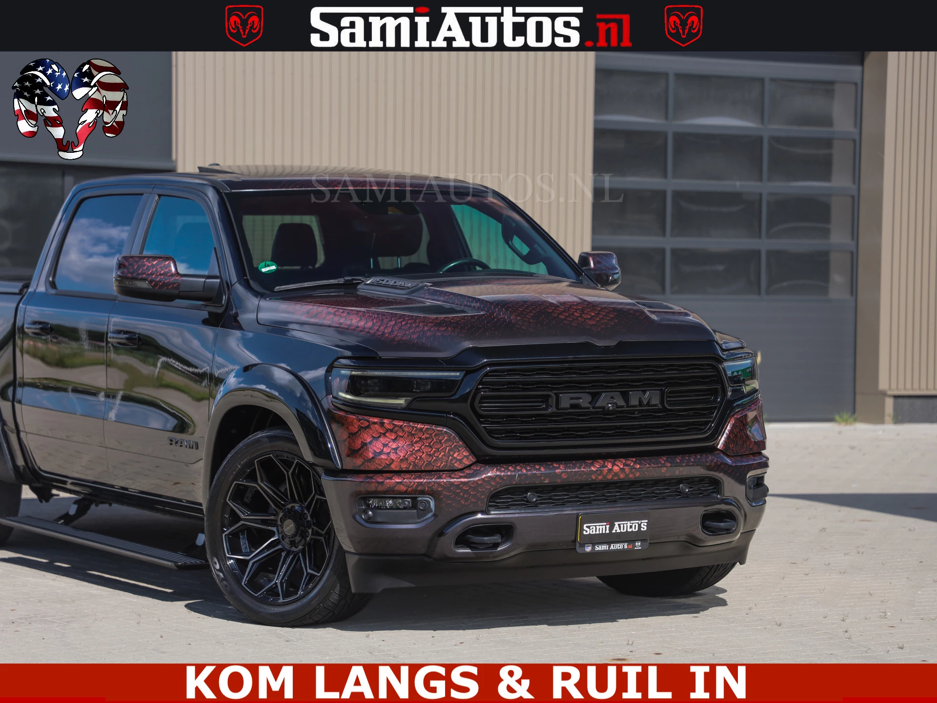 Dodge Ram Pick-Up 2023 - COBRA HULK PACK | 5.7 V8 402 PK | LIMITED EDITION | HUD | LUCHTVERING | BOM VOL | zdjęcie 35