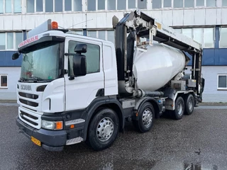 Scania P 2018 - P410 8X4 EURO 6 LIEBHERR 9M3 + LIEBHERR 12-4 BELT te koop