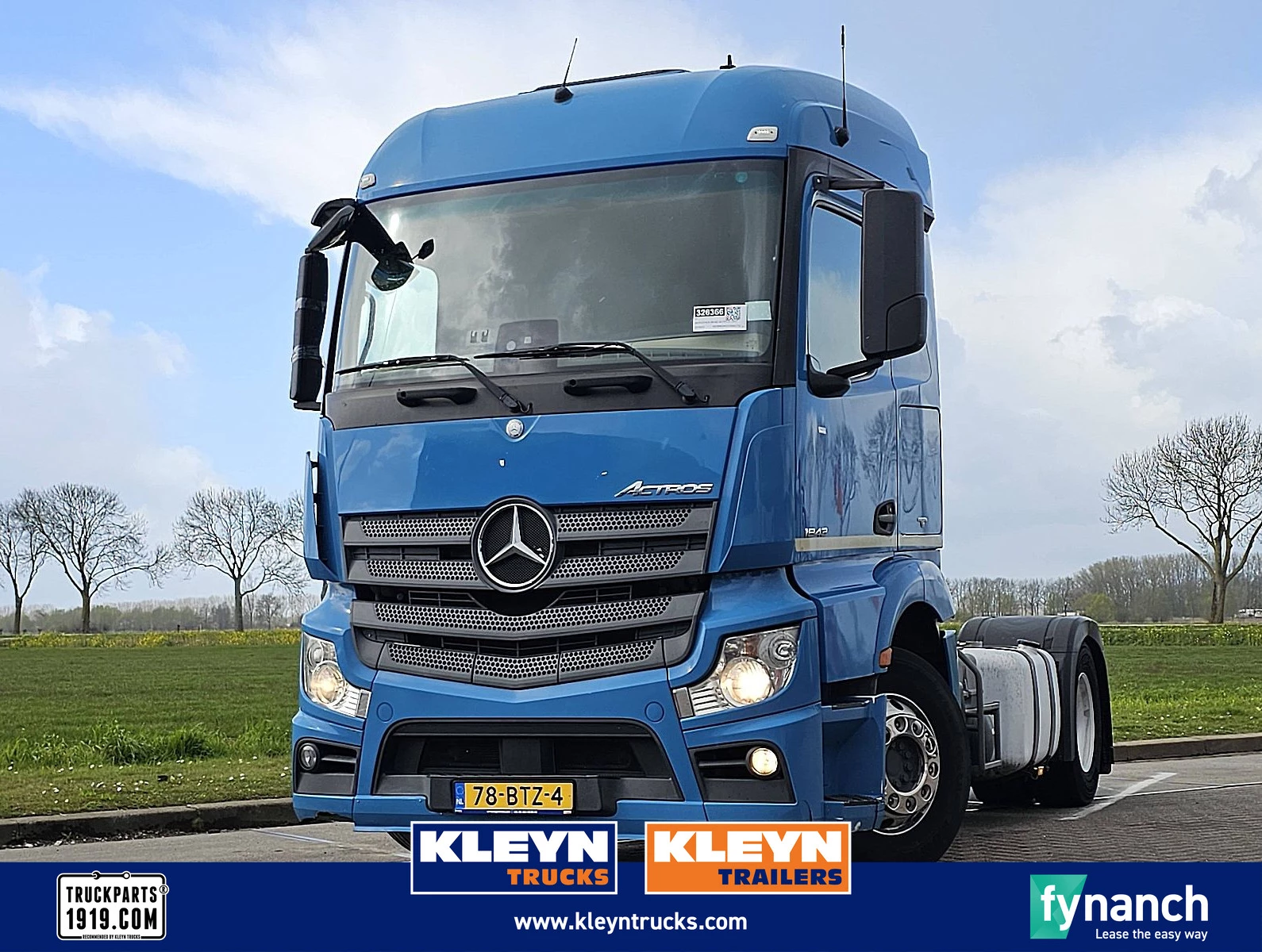 Mercedes-Benz Actros 2016 - 1843 LS imagem 1