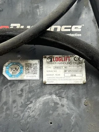 Loglift N/A 2016 - F 125 ZT 93 Kurzholzkran Bj 2016 zdjecie 11