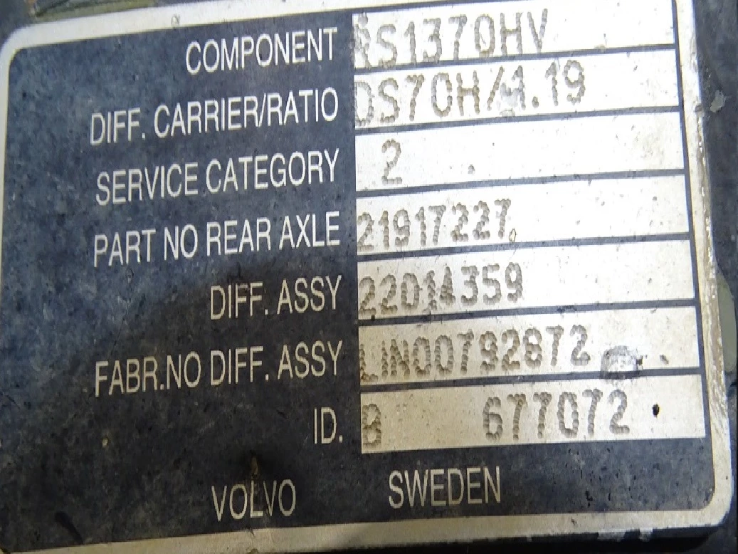 Volvo 2013 - RS-1370-HV 1.19 obrázek 2