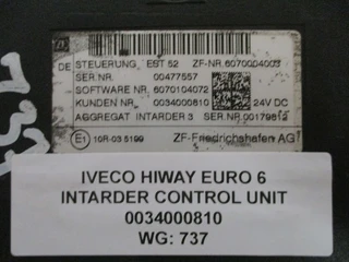 Iveco - 5801689597 INTARDER CONTROL UNIT EURO 6 obrázek 3 náhled