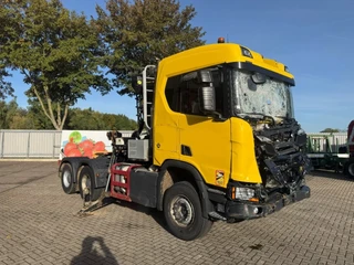 Scania R 2021 - NGS R650 V8 / ENGINE RUNNING / RETARDER / !!ONLY:359358 KM!! / 2X BIG AXLE / FULL-STEEL / HYDRAULICS / LEATHER / AUTOMATIC / EURO-6 / 2021 afbeelding 2 miniatuur