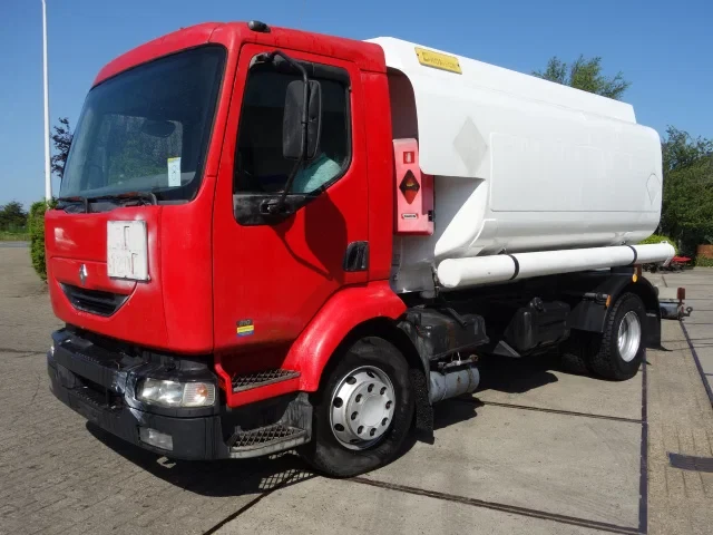 Renault Midlum 210 2001 - feultanktruck,manualpomp,steelsprings afbeelding 3