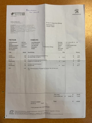 Peugeot 107 2010 - 1.0-12V XR bj.2010 Stuurbekr|Radio|Nette staat. obrazek 20