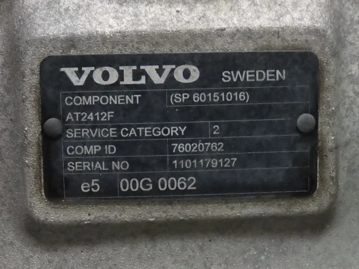 Volvo - 60151016 Versnellingsbak AT2412F Volvo Bild 3