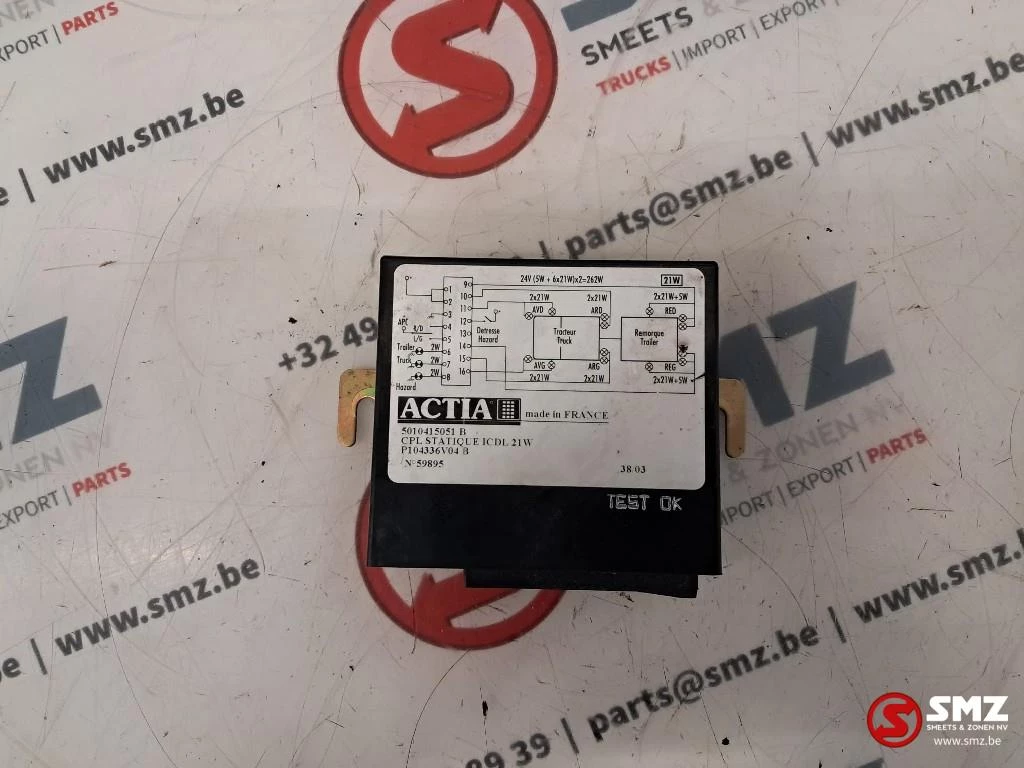 Renault 2004 - Occ ECU knipperlichtregeleenheid Renault afbeelding 2