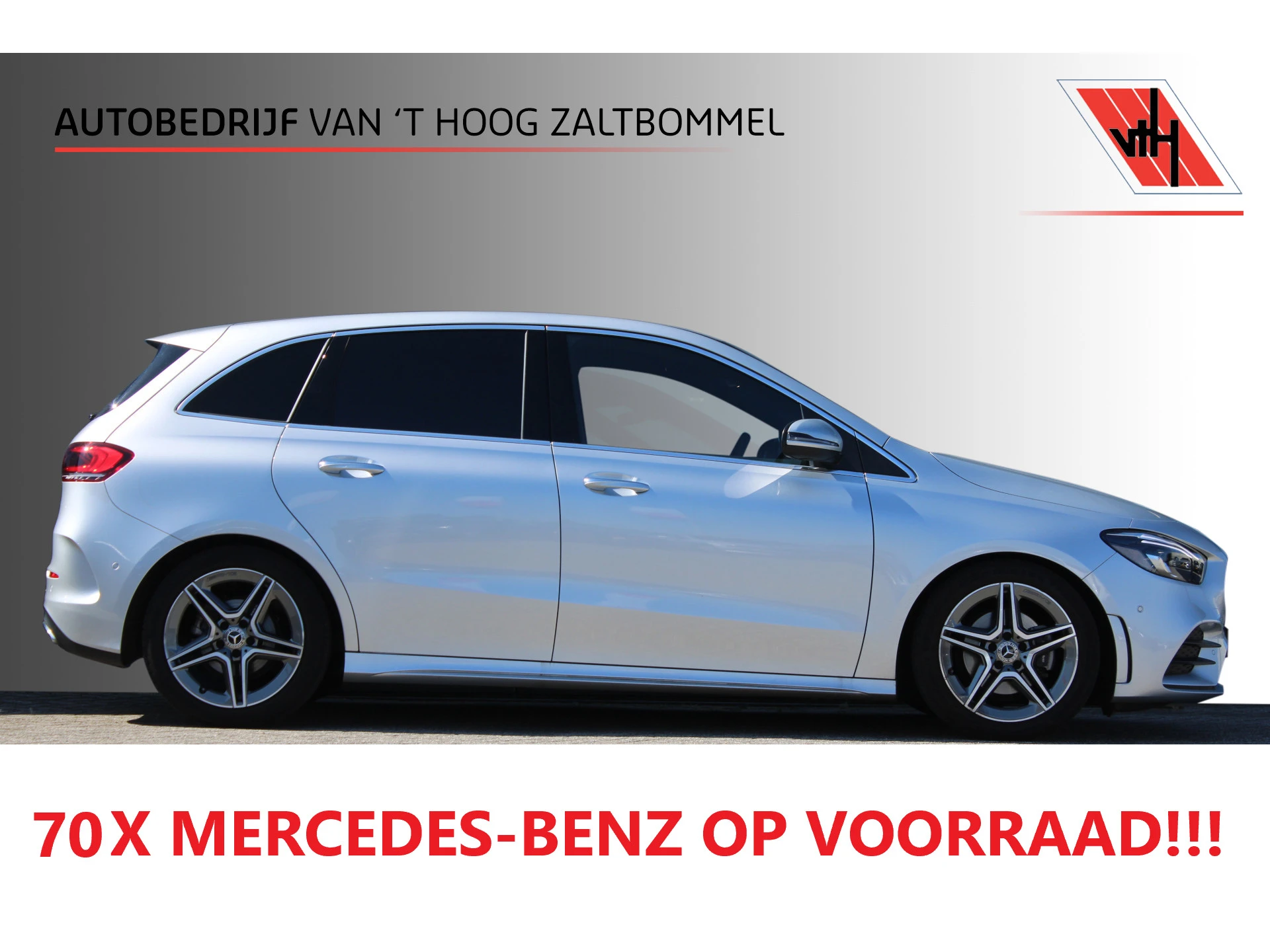 Mercedes-Benz B-Klasse 2019 - 180 AUT7 AMG LINE SFEER KEY-LESS GO CARPLAY <<43.554KM>> afbeelding 1