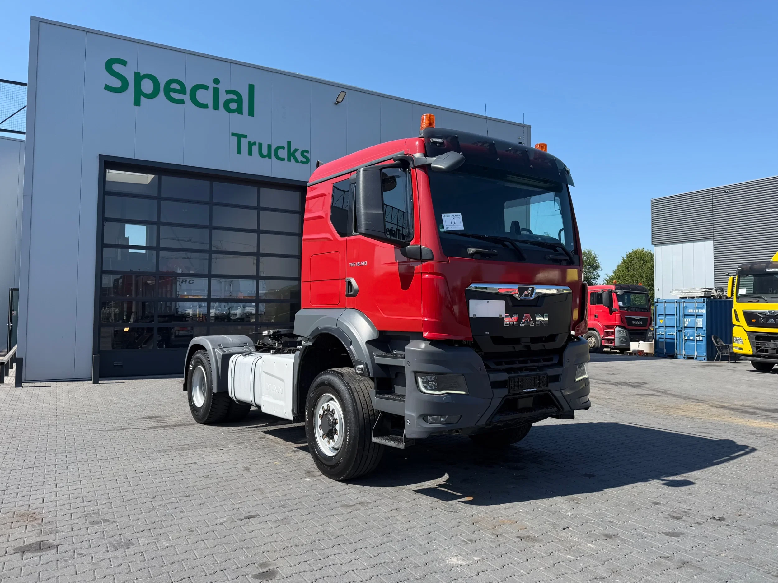 MAN TGS 2022 - 18.510 4x4 H BL SA Hydrodrive / Retarder / Euro 6E / Kipper hydrauliek afbeelding 1
