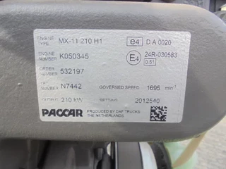 DAF N/A - MX 11 210 H1  NIEUW /DEMO obrazek 7