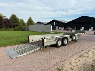 Veldhuizen P33-2 2020 - Be oplegger kuip dieplader HEFTRUCKKLEP 8 ton 2020 afbeelding 2 miniatuur