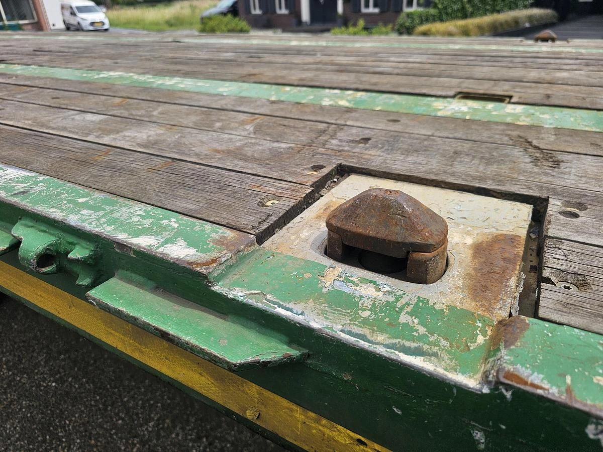 DRACO TXS 339. HEAVY DUTY FLATBED- CONTAINER LOCKS- BPW DRUM . 1999 image 9