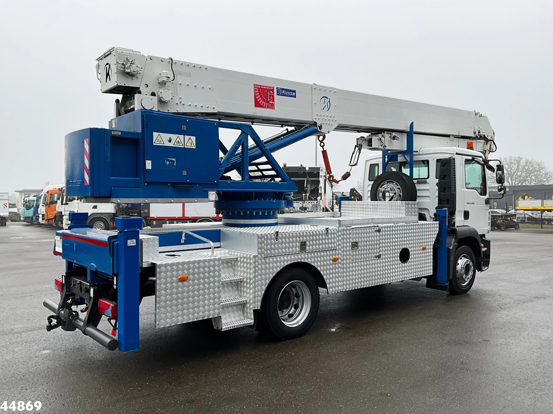 MAN TGM 2013 - 15.290 Klaas 35 meter Dachdecker Kran immagine 8
