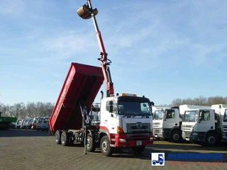 Hino FY1EUKA 8x4 tipper RHD + Palfinger E120L + grapple 2007 obrázek 2 náhled