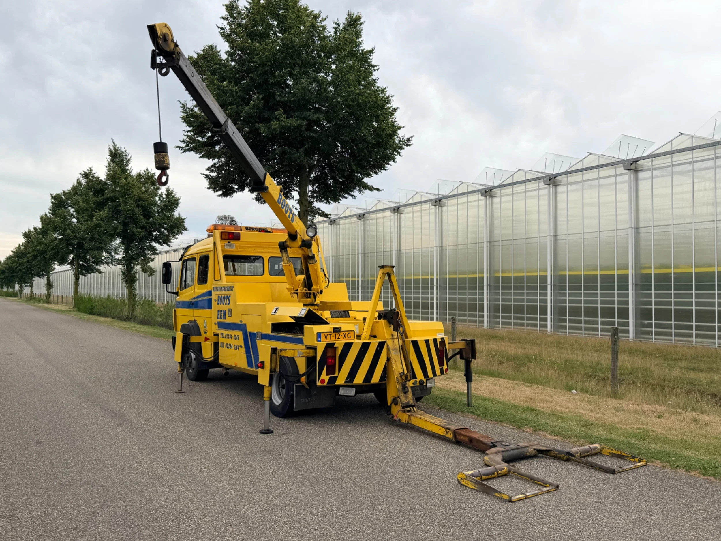 Mercedes-Benz 814 1993 - Tow truck - Takelwagen afbeelding 4