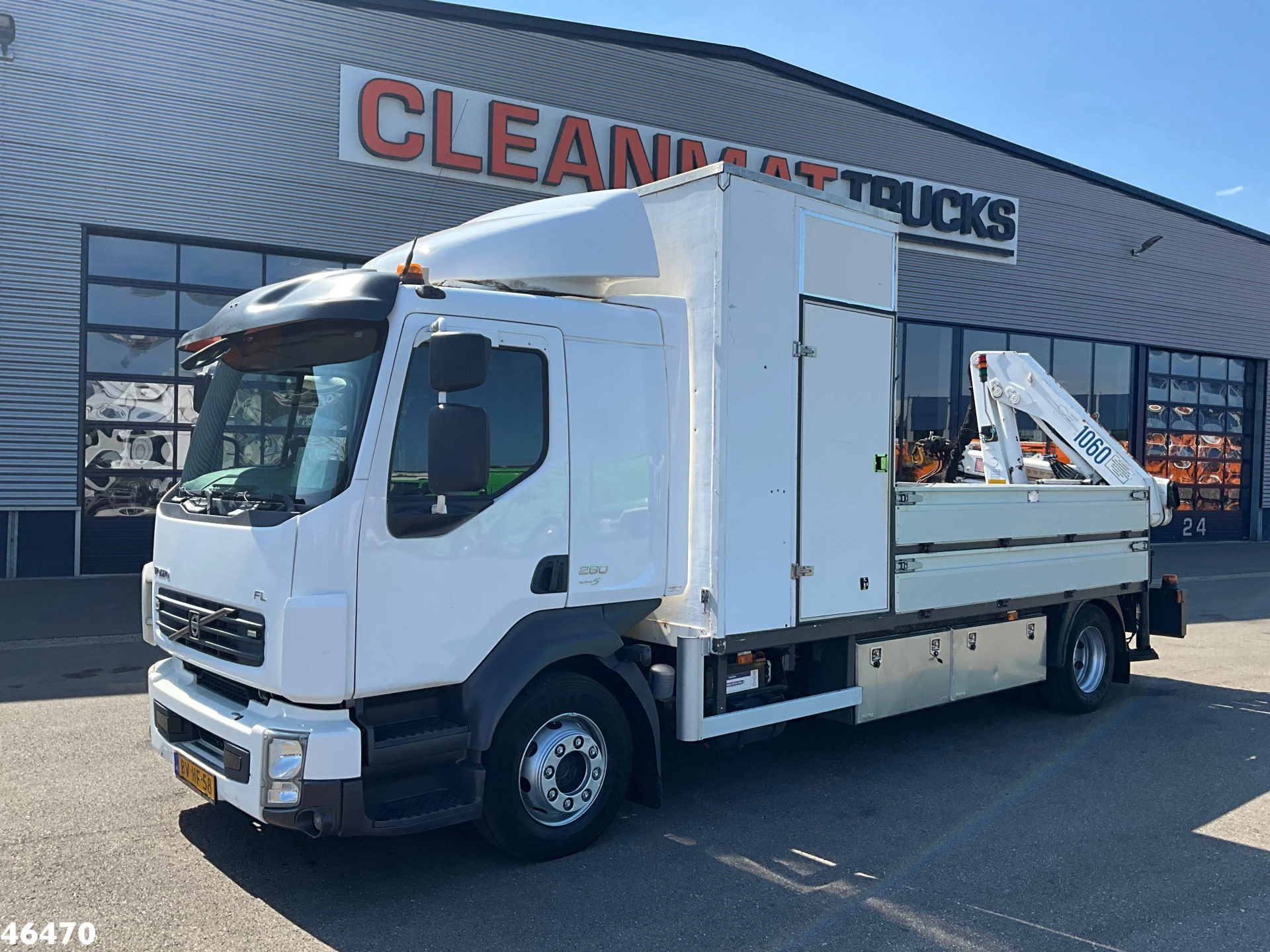 Volvo FL 280 Euro 5 HMF 10 Tonmeter laadkraan 2008 obrázek 2