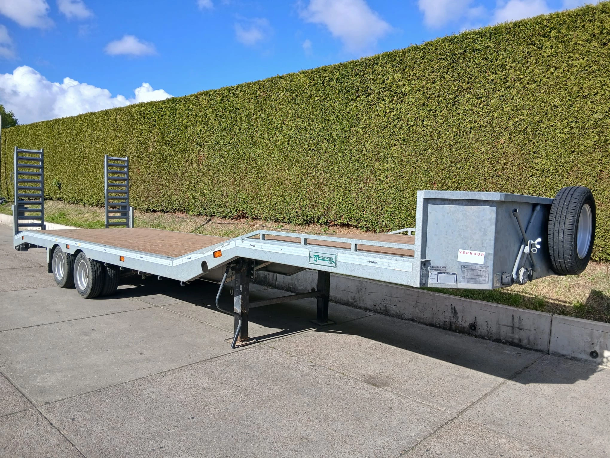 Veldhuizen P53-3 2024 - 8,0-tons Semi-dieplader 8,5 m. Bild 3