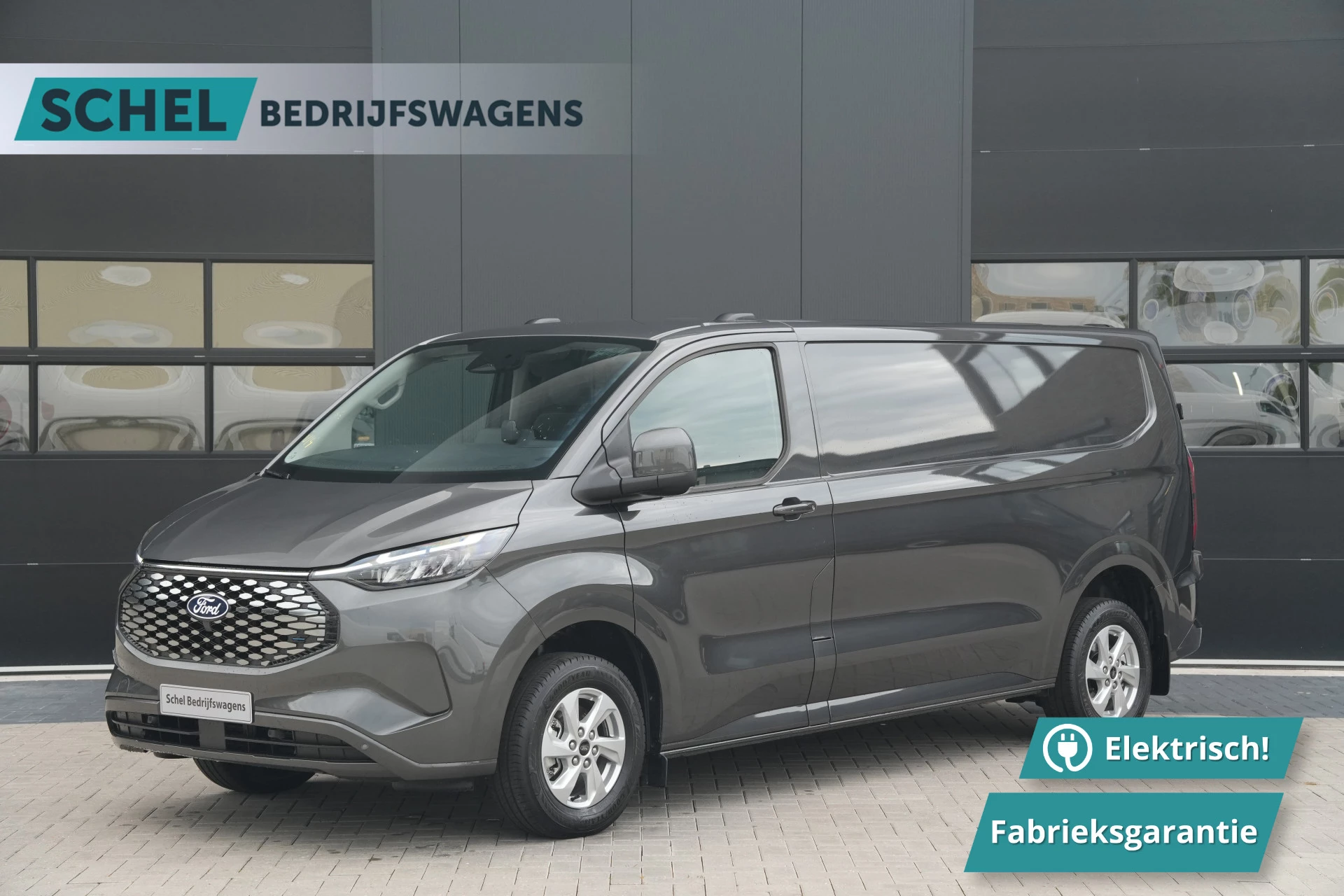 Ford E-Transit Custom 2026 - 340 L2H1 Limited 71 kWh 218pk - 1+1 stoel - Stoelverwarming - Carplay - Camera - LED - Rijklaar afbeelding 1