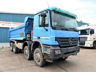 Mercedes-Benz Actros 2005 - 4141 AK 8x8 MEILLER KIPPER (13.000 KG. AXLES / ZF16 MANUAL GEARBOX / FULL STEEL SUSPENSION / REDUCTION AXLES / ETC.) bild 2