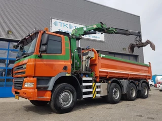 Ginaf X 4343 TS 2009 - 8x6 Kipper kraan HMF 2020 te koop