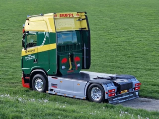 Scania S 2019 - S580 Highline - Full spec - Show truck - BUFFL interior - Retarder - Full air - Night clima image 65