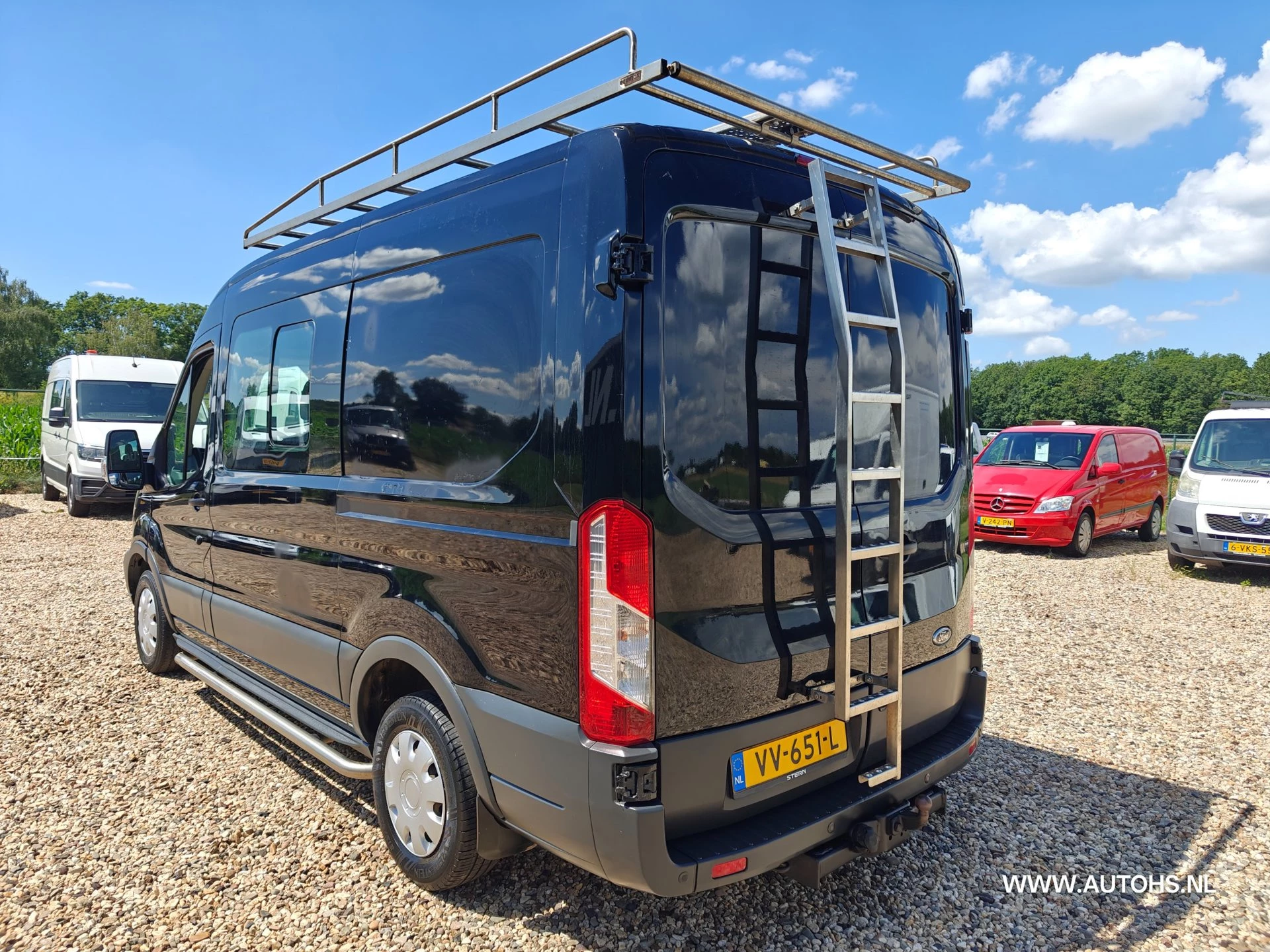Ford Transit 2016 - 310 2.2 TDCI L2H2 Dubbele cabine 7 persoons , 1e Eig , cruise , camera , PDC , Apk april 2027. image 3