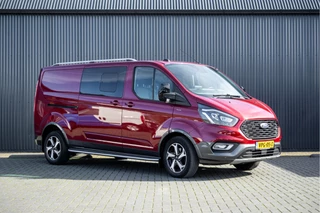 Ford Transit Custom 2022 - 2.0 TDCI L2H1 | 170PK | Trail | DC 5-Persoons | Camera | Carplay | Lederen interieur afbeelding 4