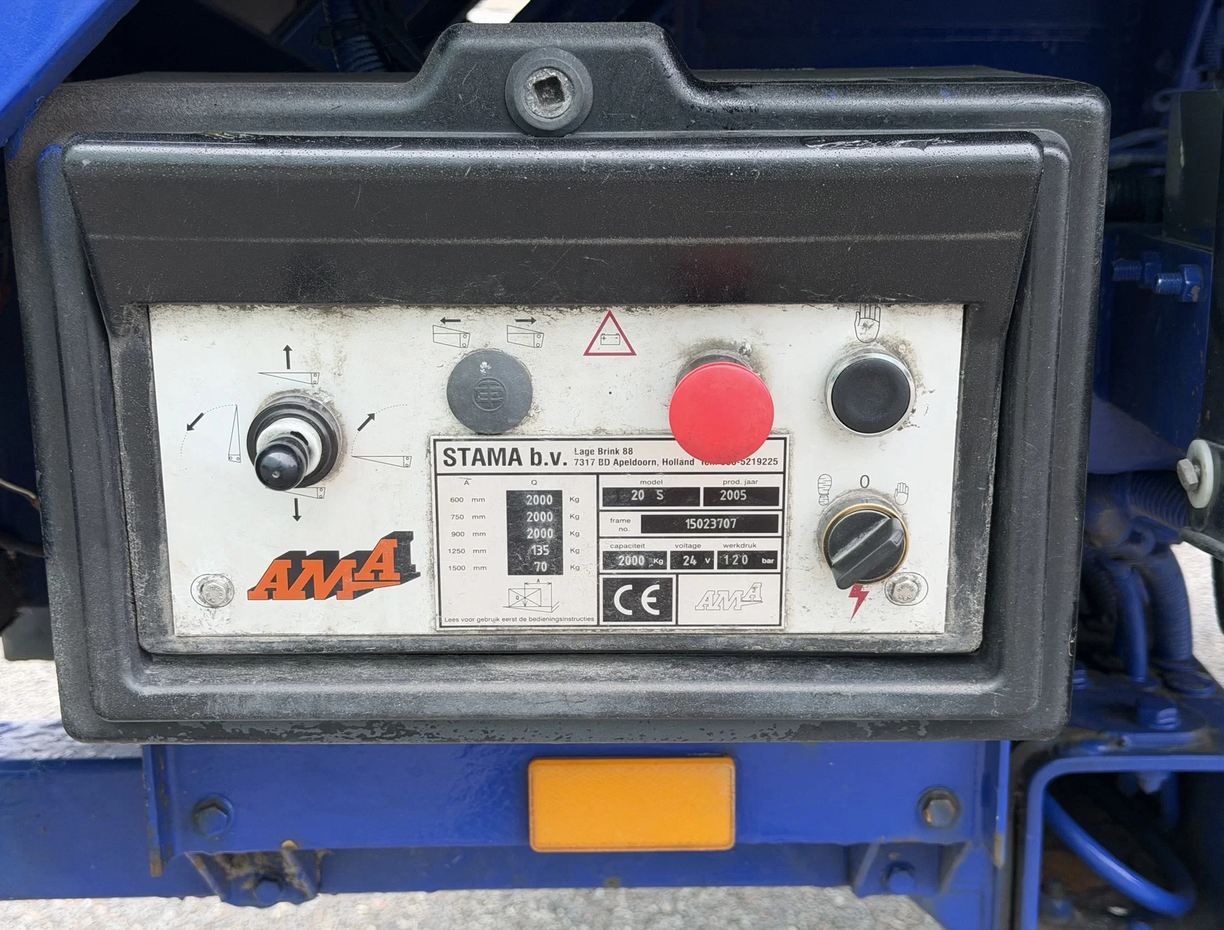 Samro 2005 - ISO BOX THERMO KING ONLY 846 ENGINE HOURS STEERING AXLE TAIL LIFT NL-TRAILER IN SUPER CONDITION afbeelding 19